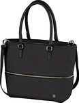 Wenger Eva 15-15" Women's Expandable Tote With Removable Laptop Sleeve, Black