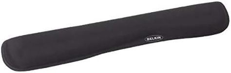 Belkin WaveRest Keyboard Wrist Support - Gel Wrist Pad - Desk Pad - Keyboard Wrist Rest - Wrist Pad for Keyboard - Keyboard Pad with Wrist Support - Ergonomic Computer Pad - Black