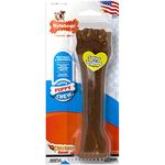 Nylabone Gentle Puppy Dog Teething Chew Toy Bone, Chicken Flavour, Extra Large, for Puppies 23 kg+ (Packing May Vary).