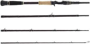 AbuGarcia World Monster WMSC-734H Pack Rod, Overseas Exploration, Monster Fish, Rattle, Catfish, Big Bait, Sea Bass