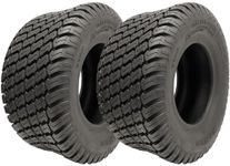 16x7.50-8 Grass Tyres 4ply Wanda P332 Turf Ride On Lawnmower Tires (Set of 2)