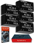 AZDelivery 5 x 220V to 5V Mini Power Supply Module compatible with Raspberry Pi