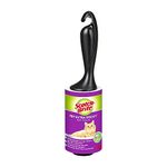 Scotch-Brite Pet Extra Sticky Lint Roller, 48 sheets - Designed for Pet Hair, Easy Tear Sheets, Safe on Fabrics , White, Black