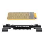 DMT WM8FC-WB 8-Inch Fine/Coarse DuoSharp Plus Bench Stone with Base - Grey