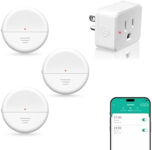 NineLeaf 260FT Wireless Motion Sensor WiFi Slim Outlet Smart Remote Switch