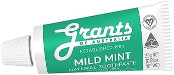 Grants Natural Mild Mint with Aloe Vera Mini Toothpaste 25 g