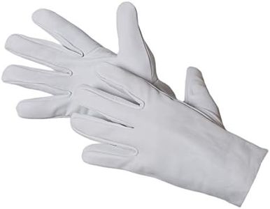 Jah 1797 Lot de 10 paires de gants fins et souples en cuir naturel Taille 9