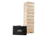 Monoprice Giant Tumbling Tower Set, 56 Pinewood Pieces, Stack from 2ft to Over 5ft, Family Game for Tailgating, BBQs, Camping, Outdoor Events, and Much More - Pure Outdoor Collection