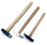 Fozti Ball Pein, Watchmakers Chisel Shape & Riveting Hammer Pack of 3 for Jewellery Making, Watchmaking, Beading, Carpentry, Leather Crafting, Metal Workshop, Goldsmith, Silversmith, Hobby Craft DIY