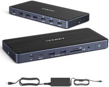 iVANKY 14-in-1 Triple DisplayLink Dock for MacBook with 180W PD Adapter