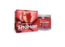 ShoHan Ammonia free, with KERATIN, Vegan, DIY application, Semi-permanent Hair Color jar (Color :- Red) (1) (125gram)