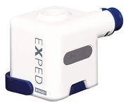 Exped Widget | High-Power Sleeping Mat Pump | Rechargeable Battery Bank | Lumen Lantern, White/Navy