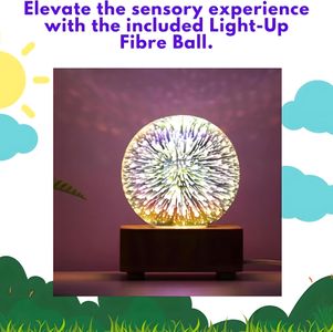 Playlearn Sensory Bubble Tube 90cm – Calming LED Light Column