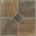 Achim Home Furnishings FTVGM32620 Nexus Vinyl Tile, Geo Rustic Slate, 12-Inch, 20-Pack