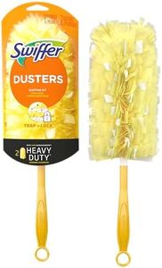 Procter & Gamble Swiffer, 360 Starter Kit, Includes 1 Handle & 2 Dusters, Yellow