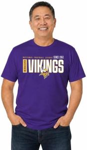 Minnesota Vikings Modern Zone T-Shirt Men Women Officially Licensed NFL