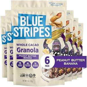Blue Stripes Peanut Butter Banana Granola - 7 oz Bag (6 Pack)