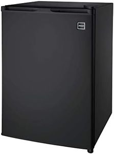 RCA RFR283-BLACK CURRFR283BK 2.6 Cubic-ft Single Door Refrigerator (Black)