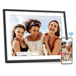 Frameo 16.2-Inch 32GB Extra Large WiFi Digital Picture Frame, Electronic Photo Frame with IPS HD Touchscreen, Auto-Rotate, Wall-Mounted, Share Photos&Videos via Frameo App for Home Decor