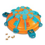 Outward Hound by Nina Ottosson Tower of Treats Level 4 Expert Dog Treat Puzzle for Enrichment, Orange