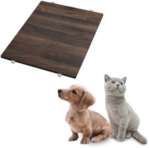 Iris Ohyama P-CS-450TV Dog Circle Indoor Combination Circle Shelf, Walnut