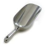 Norpro 9003 38-Ounce Aluminum Scoop, Large, Silver