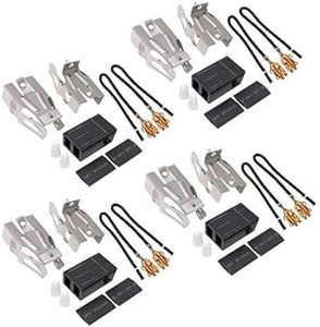 Upgraded 330031 Range Burner Receptacle kit by Romalon Replacement parts for Range/Stove Replaces 814399,5303935058(4 Pack)