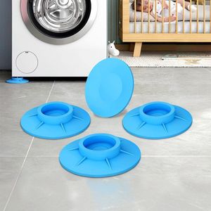 Universal Anti-Vibration Pads for Washing Machine and Dryer 4 Pack (Blue)