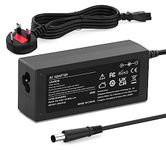 65W Laptop Charger for HP Pavilion DV4 DV5 DV6 DV7 G4 G6 G7 M6 G60 G61 G62 G70 G72; HP Elitebook G1 G2 740 750 840 850 2540p 2560p 2570p 2730p 2740p 8460p 8470p 8560p 18.5V 3.5A Power Supply