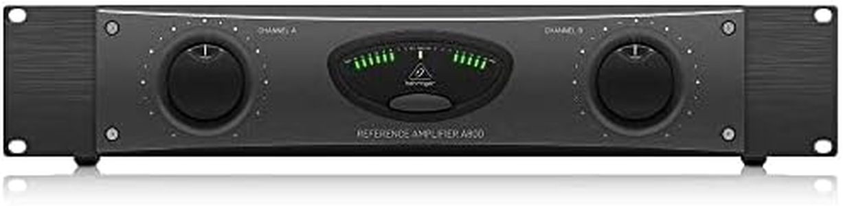 Amplificador de potencia de clase de referencia Behringer A800 Professional de 800 vatios