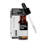 Bare Anatomy Advanced Hair Growth Serum | 3% Redensyl + 4% Anagain + 3% Baicapil + 1% Capilia Longa, Rosemary, Biotin & Rice Extract | Thick Density | Hair growth & Hair fall control serum for Women & Men | 20ml