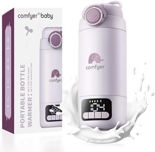 Comfyer BW02 Portable Bottle Warmer for Travel, 17oz All-Day Capacity