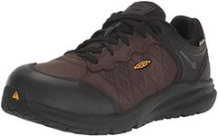 KEEN Utility Men's, Vista Energy + CT Waterproof Work Shoe, Coffee Bean, 10