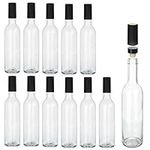Encheng 12 oz Glass Bottles With Co