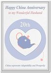 China Wedding Anniversary cards 20t