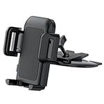 yola pro CD Slot Phone Holder Mount, CD phone holder for Car, One Touch 360° Rotation for Adjustable Support Feet Compatible iPhone 15 14 13 12 11/XS/XR/X/8/7/6, Samsung 20 10 9, Sony, Huawei, Etc