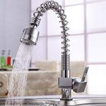 EVOLVE Swivel Spout Kitchen Sink Mixer Taps Pullout Bidet Spray Brass Body Weight 1200grams