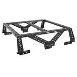 Tyger Auto Plate Style Overland Bed Rack for Full-Size Pickup Trucks | Compatible with Ram 1500 & HD, Ford F-Series, Silverado, Sierra, Tundra, Titan & XD (See Image for Size Chart) | TG-BK2U55637