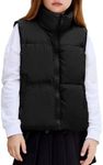 Arshiner Puffer Vest Girls Sleevele