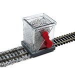 HO Scale Ballast Spreader with SHUTOFF - HO Scale