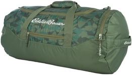 Eddie Bauer Stowaway Packable 45L Duffel Bag-Made from Ripstop Polyester, Sprig