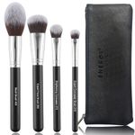 ENERGY Makeup Brush Set with Travel Pouch 4PCS