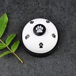 White Pet Training Bell, 1pcs Dog Doorbell Dog Potty Toilet Training Bell Interaction Bell for Housing and Outdoor Training Dog Interactive Toys Eating Communication Bell