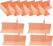 20 Pcs Waterproofing Seal Kit, 10 Inside Waterproofing Membrane and 10 Outside Waterproofing Corner Polyethylene Seamless Membrane for Shower Bathroom Bathtub Walls and Surrounds