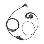 SL300 Single Wire C Shape Swivel Ear-Hook Earpiece Headset for Motorola 2 Way Radio SL7550 SL1K SL1M PTT/Mic by JEUYOEDE