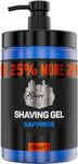 The Shave Factory Shaving Gel 1250ML with 25% MORE Free - Moisturizing Effect Fresh Active