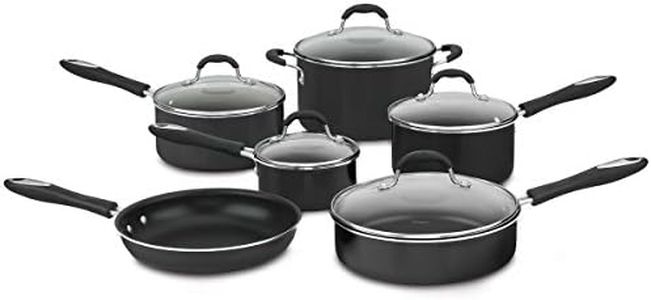 CUISINART 55-11BKC Advantage Nonstick (11 Piece Set), Black
