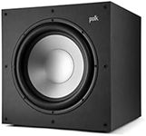 Polk Monitor XT12 Powered Sub - 12" Dynamic Balanced Woofer & 100W Class A/B Amplifier, Low-Resonance MDF Cabinet & Removable Grille, Dolby Atmos & DTS:X Compatible, Midnight Black