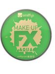 Smiffys Make-Up FX, Bright Green Aqua Face and Body Paint, 16ml, Water Based, Cosmetics and Disguises Fancy Dress, Cosmetic Dress Up Cosmetics & Disguises.