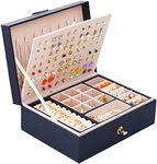 QBestry Womens Earring Jewelry Box 